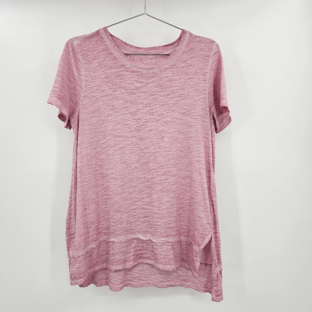 Spft Surrounding Tunic Top Light Pink Heathered Small